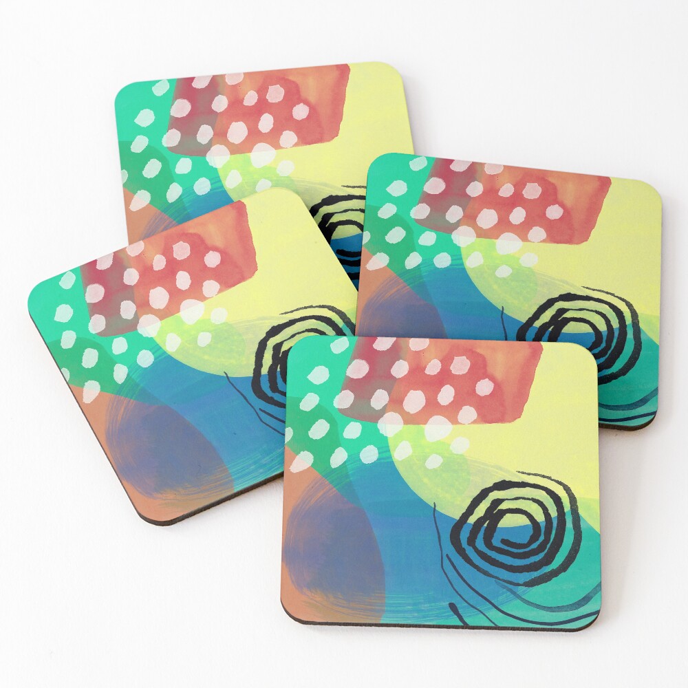 Item preview, Coasters (Set of 4) designed and sold by PattenMonster.