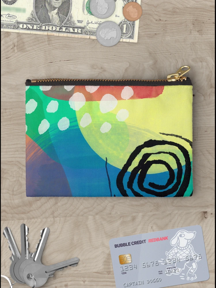 Thumbnail 3 of 4, Zipper Pouch, Abstract Sharp Pattern designed and sold by PattenMonster.