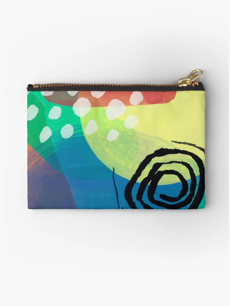 Thumbnail 1 of 4, Zipper Pouch, Abstract Sharp Pattern designed and sold by PattenMonster.