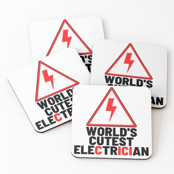 Item preview, World's Cutest Electrician funny T-shirt men gift women gift designed and sold by InnovantDesigns.