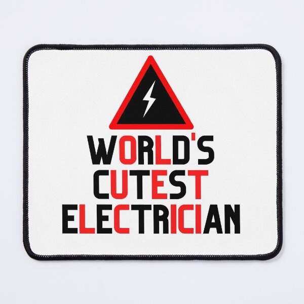 Item preview, World's Cutest Electrician funny T-shirt men gift women gift designed and sold by InnovantDesigns.