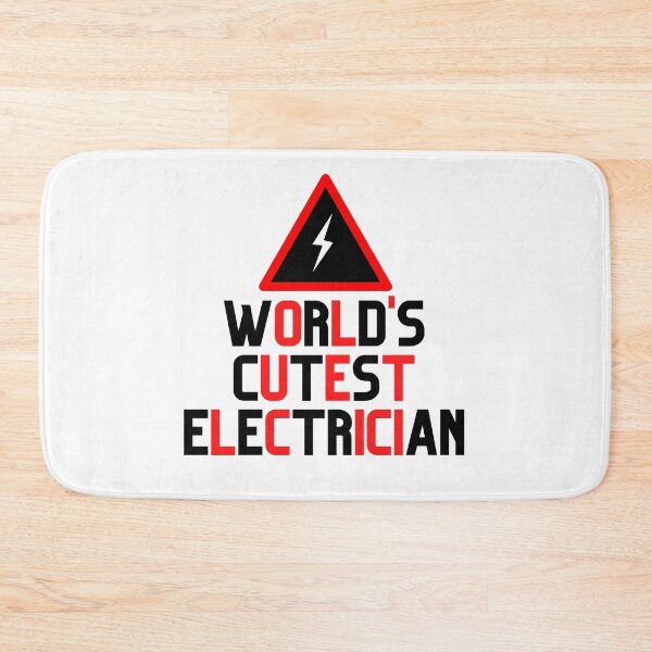 Item preview, World's Cutest Electrician funny T-shirt men gift women gift designed and sold by InnovantDesigns.