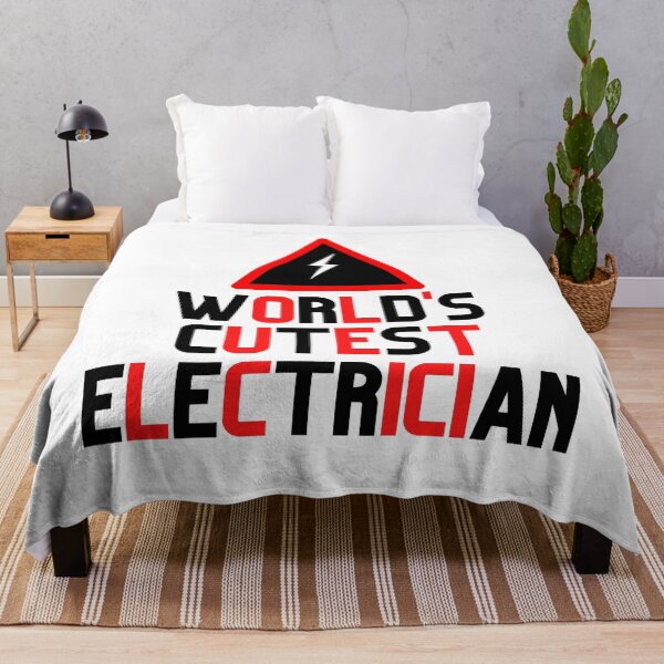 Item preview, World's Cutest Electrician funny T-shirt men gift women gift designed and sold by InnovantDesigns.