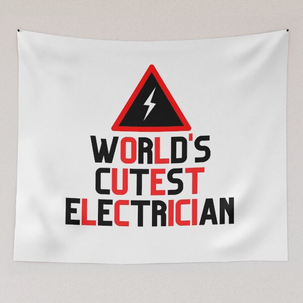 Item preview, World's Cutest Electrician funny T-shirt men gift women gift designed and sold by InnovantDesigns.