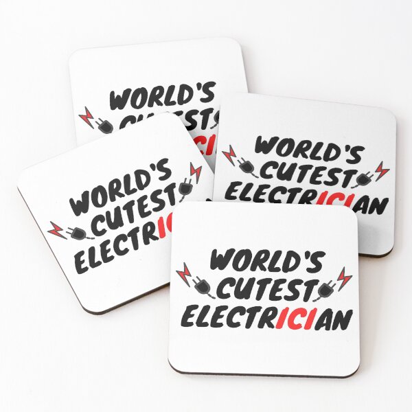 Item preview, World's Cutest Electrician funny T-shirt men gift women gift designed and sold by InnovantDesigns.