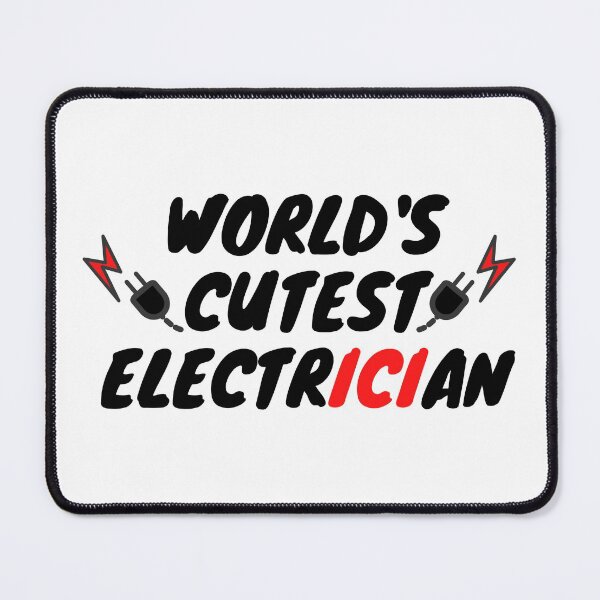 Item preview, World's Cutest Electrician funny T-shirt men gift women gift designed and sold by InnovantDesigns.