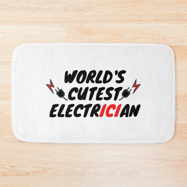 Item preview, World's Cutest Electrician funny T-shirt men gift women gift designed and sold by InnovantDesigns.