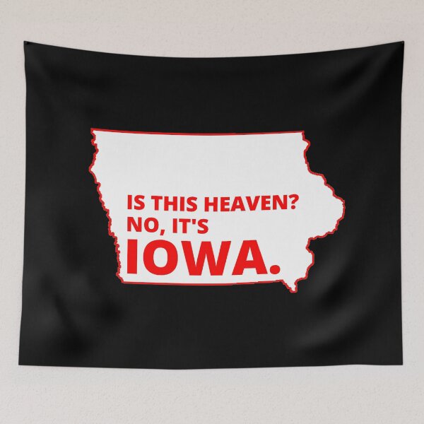 Item preview, Field of Dreams Is This Heaven No It's Iowa designed and sold by TheMagicShoppy.