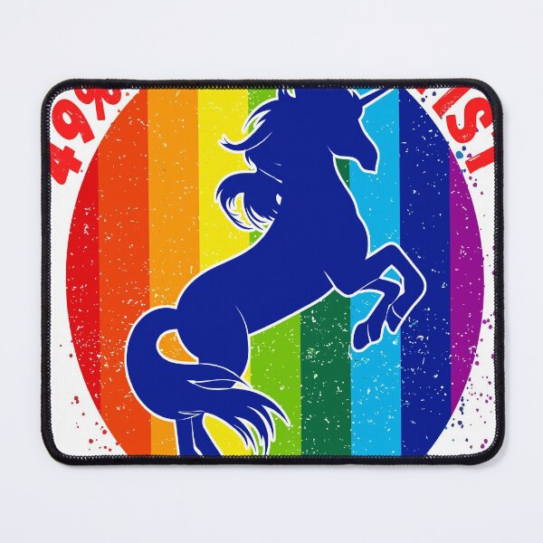 Item preview, 49% LAB SCIENTIST 51% UNICORN FUNNY LAB TECH RAINBOW GRUNGE SUNSET designed and sold by Hippiesole.
