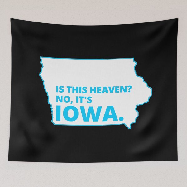 Item preview, Field of Dreams Is This Heaven No It's Iowa designed and sold by TheMagicShoppy.