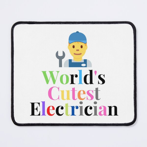 Item preview, World's Cutest Electrician funny T-shirt men gift women gift designed and sold by InnovantDesigns.