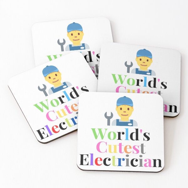 Item preview, World's Cutest Electrician funny T-shirt men gift women gift designed and sold by InnovantDesigns.