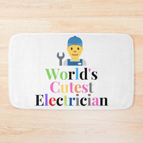 Item preview, World's Cutest Electrician funny T-shirt men gift women gift designed and sold by InnovantDesigns.