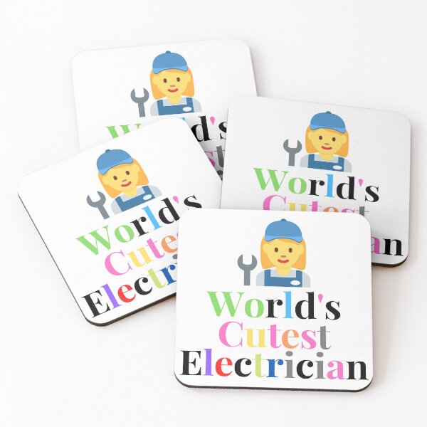 Item preview, World's Cutest Electrician funny T-shirt men gift women gift designed and sold by InnovantDesigns.