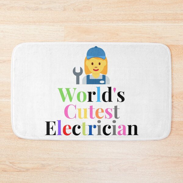 Item preview, World's Cutest Electrician funny T-shirt men gift women gift designed and sold by InnovantDesigns.