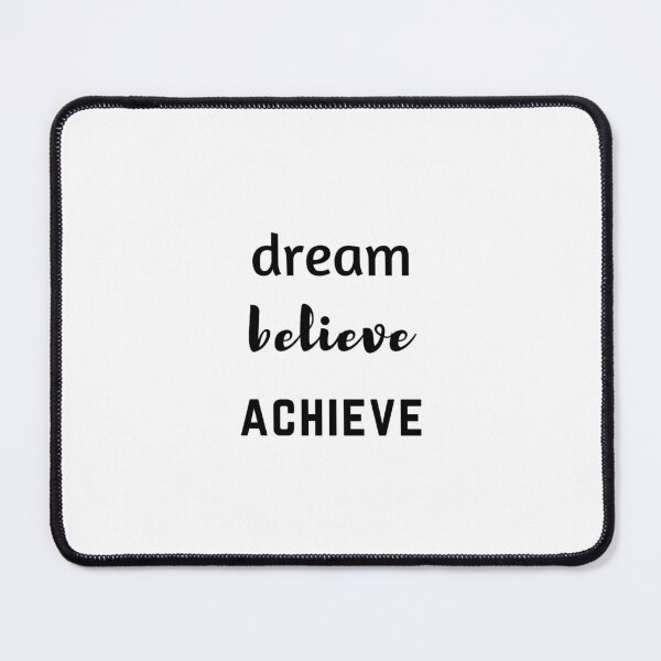 Item preview, DREAM BELIEVE ACHIEVE designed and sold by Inspirationmotivation.