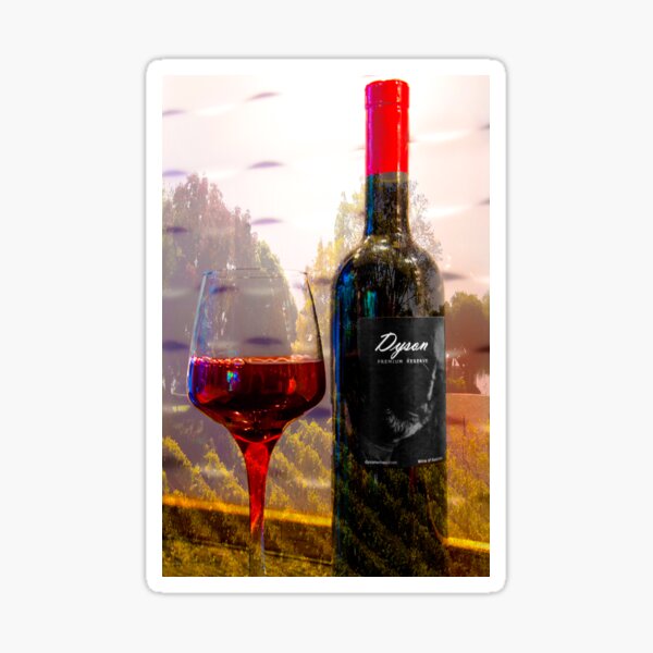 Red, red wine Sticker