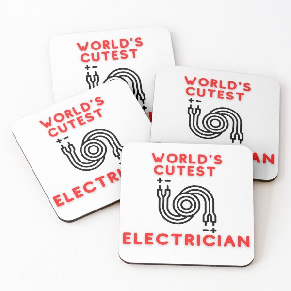 Item preview, World's Cutest Electrician funny T-shirt men gift women gift designed and sold by InnovantDesigns.