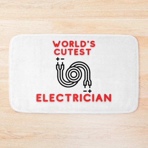 Item preview, World's Cutest Electrician funny T-shirt men gift women gift designed and sold by InnovantDesigns.