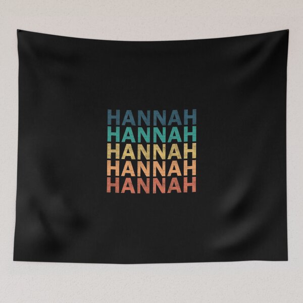 Item preview, Hannah Name T Shirt - Hannah Vintage Retro Hannah Name Gift Item Tee designed and sold by lawkeira11.