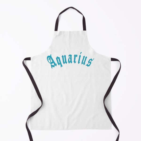 Item preview, Aquarius Blackletter Zodiac Star Sign Birthday Gift Ideas designed and sold by PY Tees.