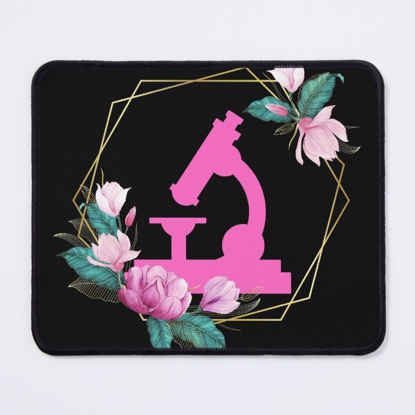 Item preview, WATERCOLOR FLORAL FRAME MICROSCOPE SCIENCE designed and sold by Hippiesole.