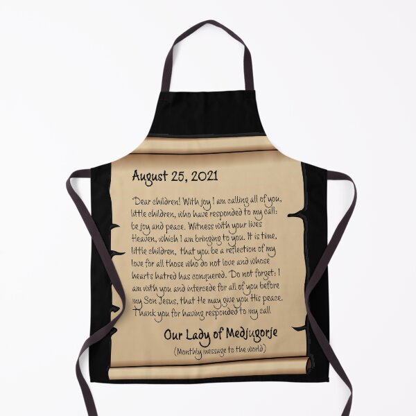 Item preview, Monthly message of Our Lady of Medjugorje to the world (August 25, 2021) designed and sold by Brasilia.