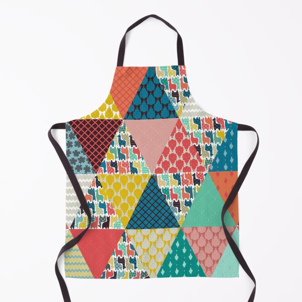 Item preview, llama geo triangles designed and sold by scrummy.