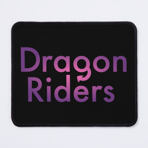 Item preview, Purple Hot Pink Dragon Riders Text Design designed and sold by LuckDragonGifts.