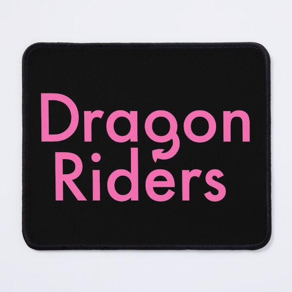 Item preview, Hot Pink Dragon Riders Text Design designed and sold by LuckDragonGifts.