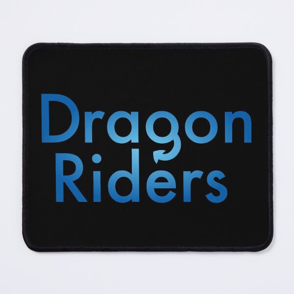 Item preview, Celestial Outer Space Blue Dragon Riders Text Design designed and sold by LuckDragonGifts.