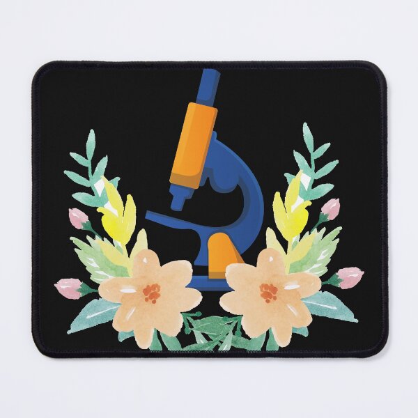 Item preview, WATERCOLOR FLOWER FLORAL MICROSCOPE SCIENCE designed and sold by Hippiesole.