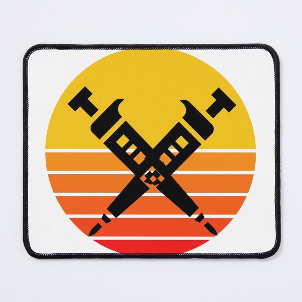 Item preview, YELLOW ORANGE COLORS RETRO SUNSET PIPETTES designed and sold by Hippiesole.