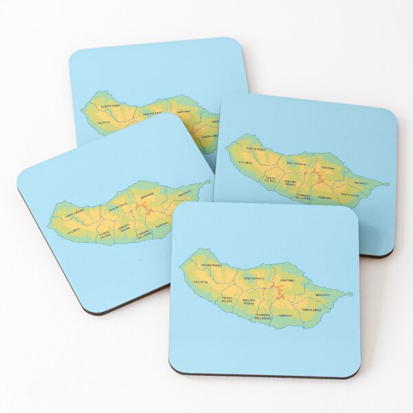 Item preview, Madeira Map designed and sold by Madeira Vacations.