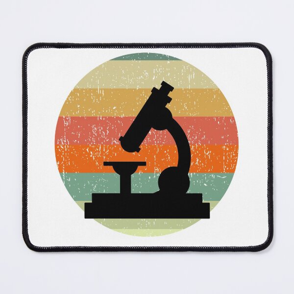 Item preview, TEXTURED RETRO SUNSET MICROSCOPE SCIENCE designed and sold by Hippiesole.