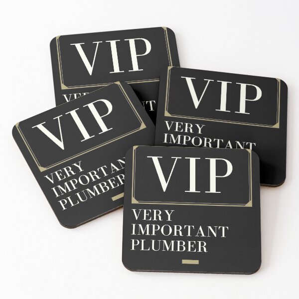 Item preview, VIP - Very Important Plumber designed and sold by Sandeaux Designs.