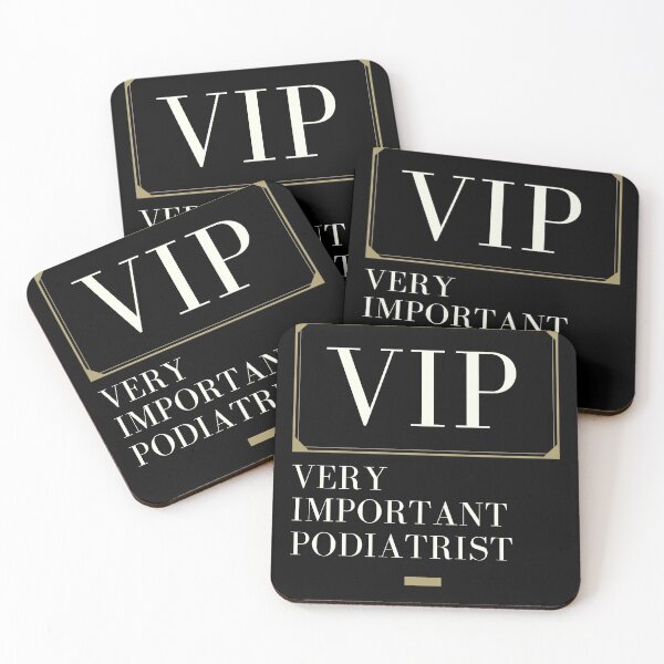 Item preview, VIP - Very Important Podiatrist designed and sold by Sandeaux Designs.