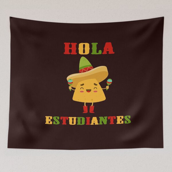Item preview, Hola Estudiantes Spanish Teacher Funny Back To School Class designed and sold by gkao.