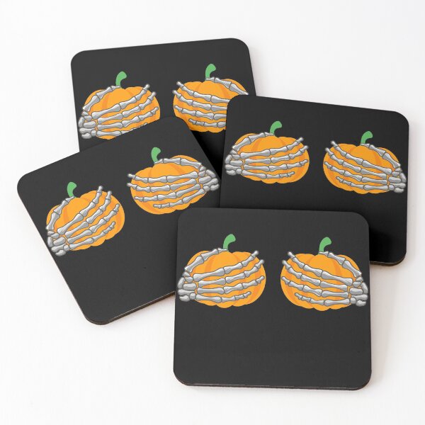 Item preview, Sassy Skeleton Hands Holding Pumpkins designed and sold by Alladin7.