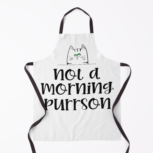 Item preview, Not A Morning Purrson designed and sold by Martini-Four.