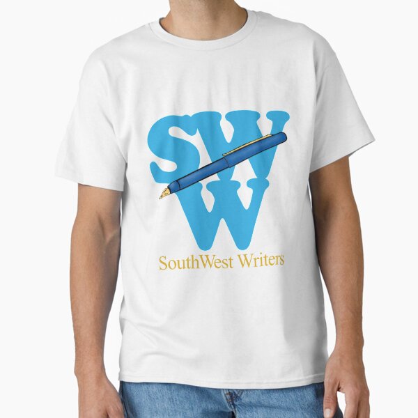 Light Blue Logo Classic T-Shirt