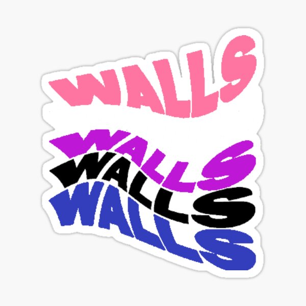 Walls Louis Tomlinson Sticker by itsantia