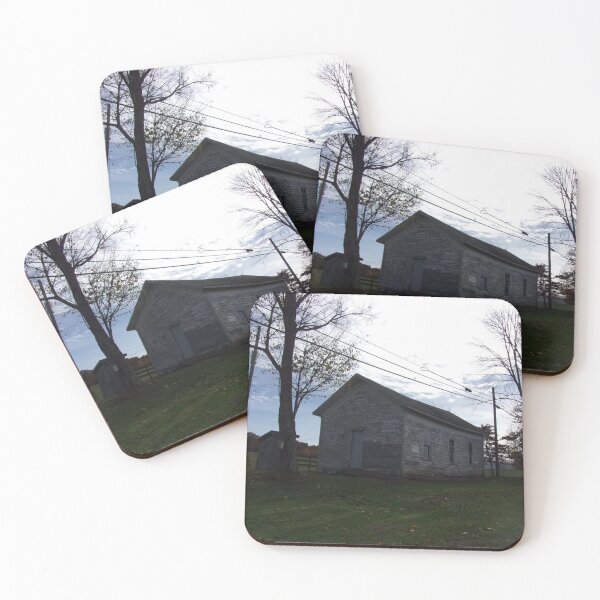 Item preview, Old school building and outhouse designed and sold by AlicesArtistry.