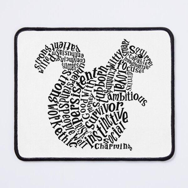 Item preview, Black Squirrel Spirit Animal designed and sold by kjeppson.