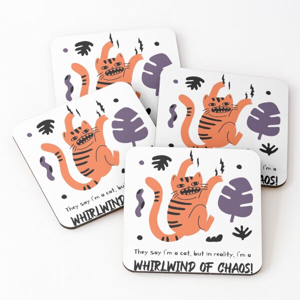 Item preview, Chaos Cat designed and sold by kebookman.