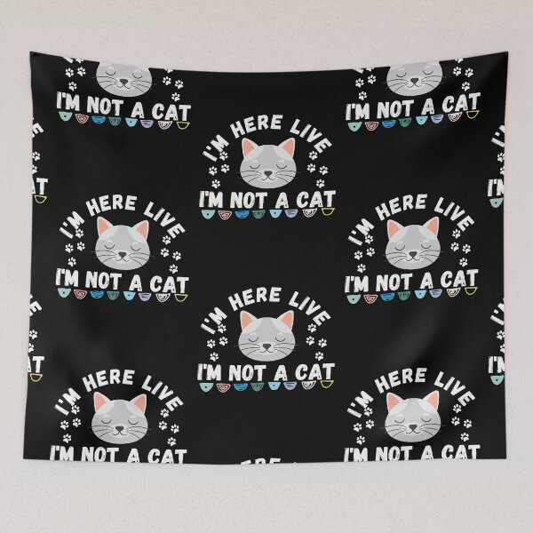 Item preview, I'm Here Live I'm Not A Cat. Funny Lawyer Kitten designed and sold by ronaldsonou.