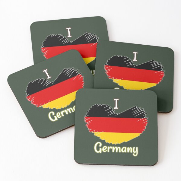 Item preview, I love germany great gift for patriotic germans no matter where in the world they are designed and sold by underdogsgrit.