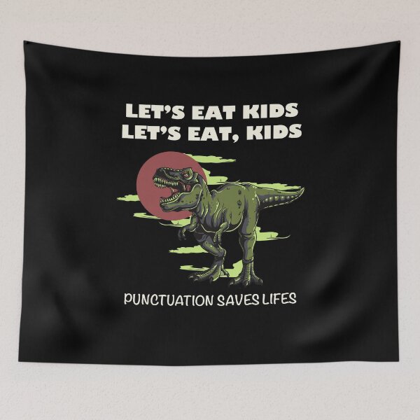 Item preview, Punctuation Saves Lives designed and sold by TheUnknown93.