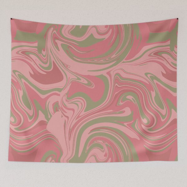 Item preview, Pink and Green Marble designed and sold by sarahrinouye.