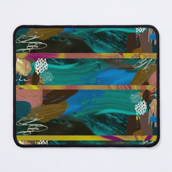Item preview, Acrylic Stripped Collage Patterned designed and sold by Designs By YL.